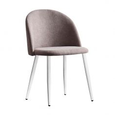 SILLA ROSS P/MET. BLANCO T/NIDO 02 GRIS CLARO