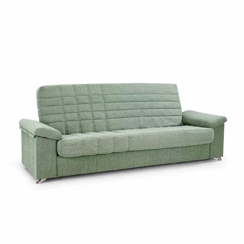 SOFA CAMA COREA GOMA CRISTAL VERDE (H)