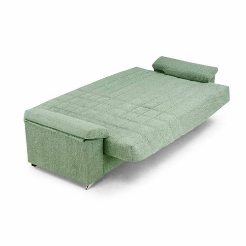 SOFA CAMA COREA GOMA CRISTAL VERDE (H)
