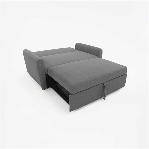 SOFA CAMA ISABEL (HD3137) TELA KSTUR-5 GRIS