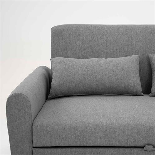 SOFA CAMA ISABEL (HD3137) TELA KSTUR-5 GRIS