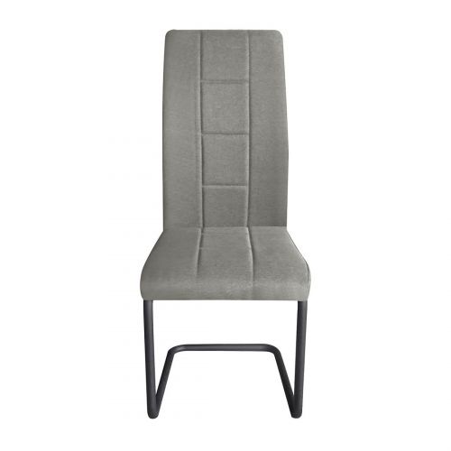 SILLA LAGOS P/MET.NEGRO MERCURIO 28 GRIS