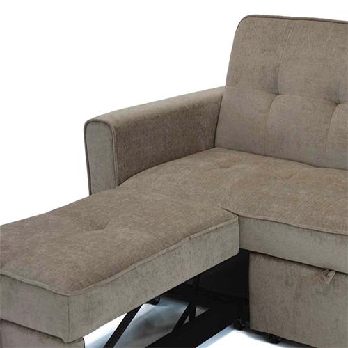 SOFA CAMA VICTORIA (HD6086) TELA FL08-06 BEIGE TOS