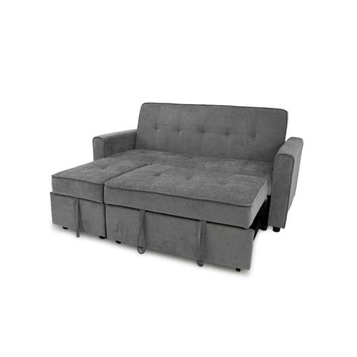 SOFA CAMA VICTORIA (HD6086) TELA FL08-24 GRIS