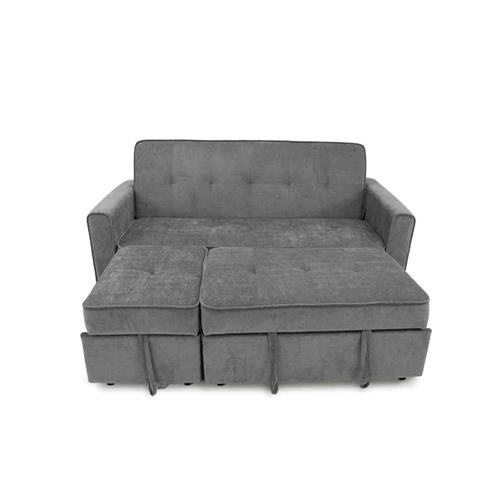 SOFA CAMA VICTORIA (HD6086) TELA FL08-24 GRIS