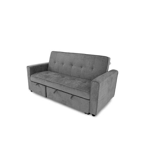 SOFA CAMA VICTORIA (HD6086) TELA FL08-24 GRIS