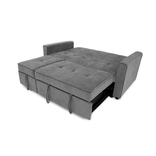 SOFA CAMA VICTORIA (HD6086) TELA FL08-24 GRIS
