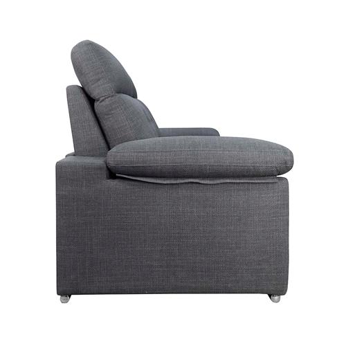 SOFA CAMA ITALIANO ORINOCO TELA BJORN 13 ANTRACITA