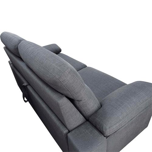 SOFA CAMA ITALIANO ORINOCO TELA BJORN 13 ANTRACITA