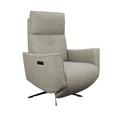 SILLON RELAX CEDAR GIRATORIO TELA ARAGON 20 MARRON