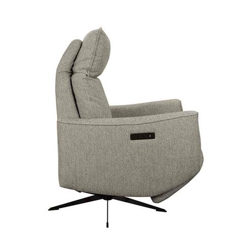 SILLON RELAX CEDAR GIRATORIO TELA ARAGON 20 MARRON