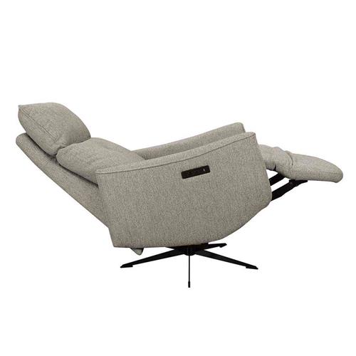 SILLON RELAX CEDAR GIRATORIO TELA ARAGON 20 MARRON