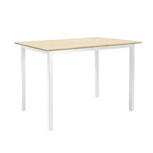 CONJ. MESA+4 SILLAS SK1401 ESTRUC BLANCO A/CAMBRIA