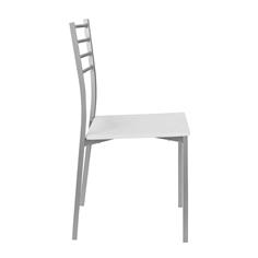 SILLA METALICA SK1424 ASIENTO BLANCO LAC. MONTADA 2