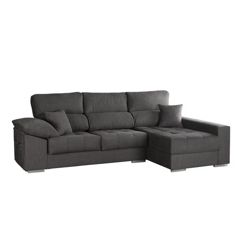 CHAISEL. DER. NADYA 275 KATYA C/13 GRIS OSCURO