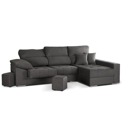 CHAISEL. DER. NADYA 275 KATYA C/13 GRIS OSCURO