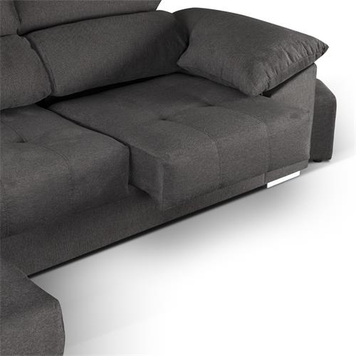 CHAISEL. DER. NADYA 275 KATYA C/13 GRIS OSCURO