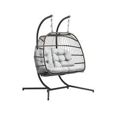SILLON DOBLE COLGANTE YOYO GRIS