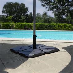 BASE PARASOL RELLENABLE 20KGS ANTRACITA-JUEGO 2