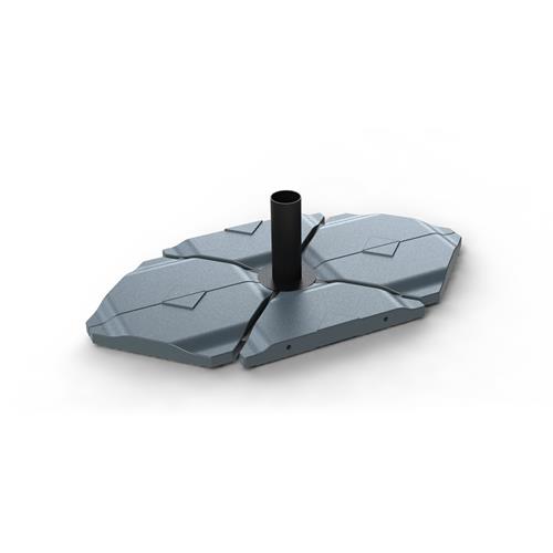 BASE PARASOL RELLENABLE 20KGS ANTRACITA-JUEGO 2