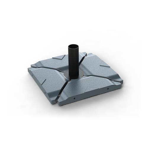 BASE PARASOL (2 LOSETAS) 25KGS ANTRACITA