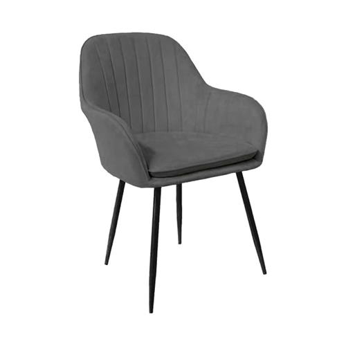 SILLON BELY P/MET. NEGRO T/BJORN 13 GRIS OSC.