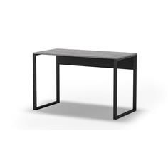 ESCRITORIO INNA CEMENTO/NEGRO PATA NEGRA