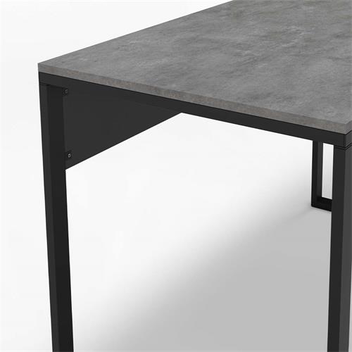 ESCRITORIO INNA CEMENTO/NEGRO PATA NEGRA