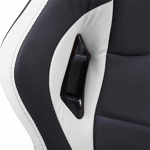 SILLON SACER GAMER NEGRO/BLANCA