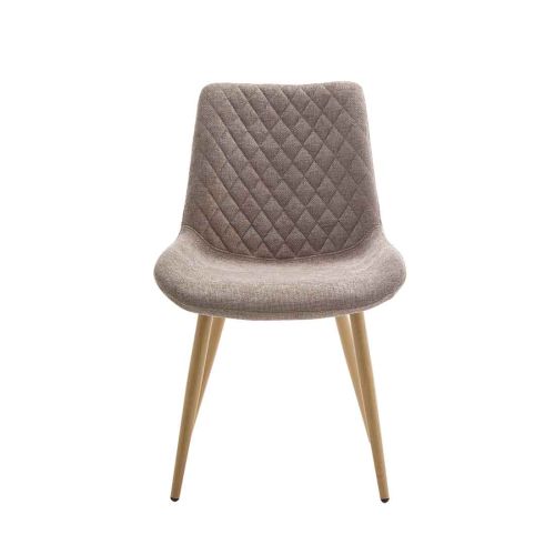SILLA BLAIR TELA UF885 4 BEIG TOSTADO P/CAMBRIA