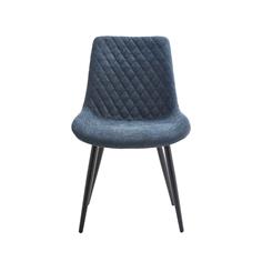 SILLA BLAIR TELA UF885-11 AZUL P/NEGRA 2
