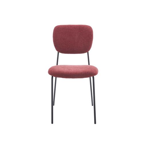 SILLA SKLUM TAP. UF885-08 GRANATE P/NEGRA