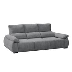 SOFA BOMBAY 4PL. EXTRAIB. T.ESTRELLA 20 GRIS CLARO 2