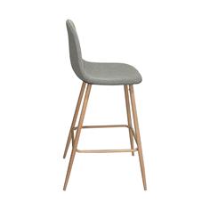 TABURETE BORNEO P/MET. CAMBRIA T/MERCURIO 28 GRIS 2