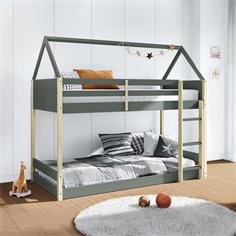 LITERA VALKA MONTESSORI C/CASITA VERDE KAKI 444C/S
