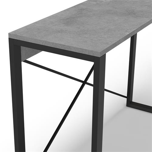 CONSOLA ARCHIE 110 CM. GRIS RETRO/NEGRO PATA NEGRA