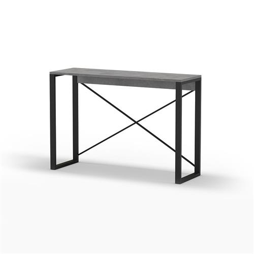 CONSOLA ARCHIE 110 CM. GRIS RETRO/NEGRO PATA NEGRA