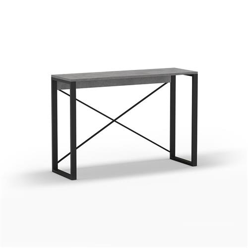 CONSOLA ARCHIE 110 CM. GRIS RETRO/NEGRO PATA NEGRA