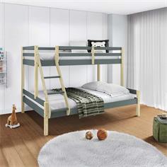 LITERA VALKA 90/140X190 VERDE KAKI 444C/CERA BLANC