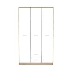 ARMARIO 3P NEPO 120 CM. CAMBRIA BLANCO