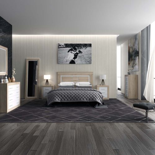 COMODA SARA 4C C/CAMBRIA- BLANCO