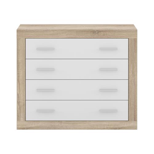 COMODA SARA 4C C/CAMBRIA- BLANCO