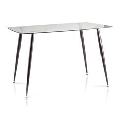 MESA SWEEDEN 120X80 T/CRISTAL P/NEGRA (XS1262)