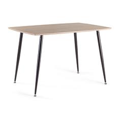 MESA SWEEDEN 120X80 T/MADERA P/NEGRA (XS1262)