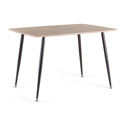 MESA SWEEDEN 120X80 T/MADERA P/NEGRA (XS1262)