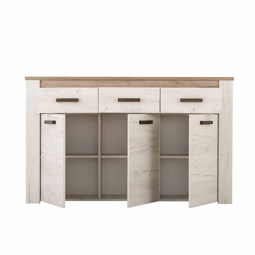 APARADOR KENT 160 3P3C C/ARTICO BH HUESO SH
