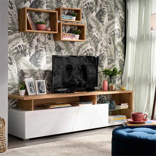 MUEBLE TV ARTIC BLANCO OB BLF ARTISAN AH