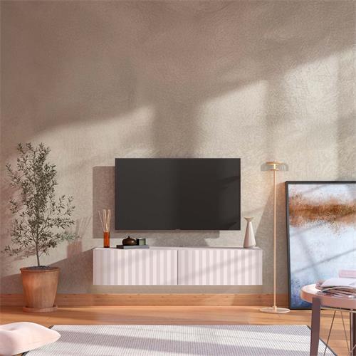 MUEBLE TV ANTIBES 154 2P 154 BLANCO OB BeMF