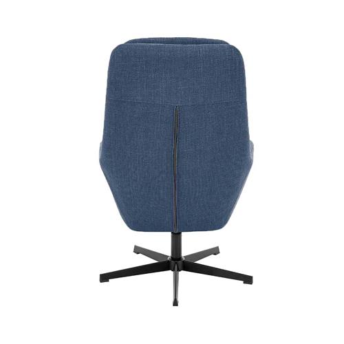 SILLON RELAX MERIN C/REPOSAPIES BJORN 86 AZUL OSC.