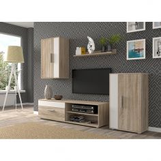 COMPOSICION COMEDOR MINI 2M CAMBRIA BLANCO 2